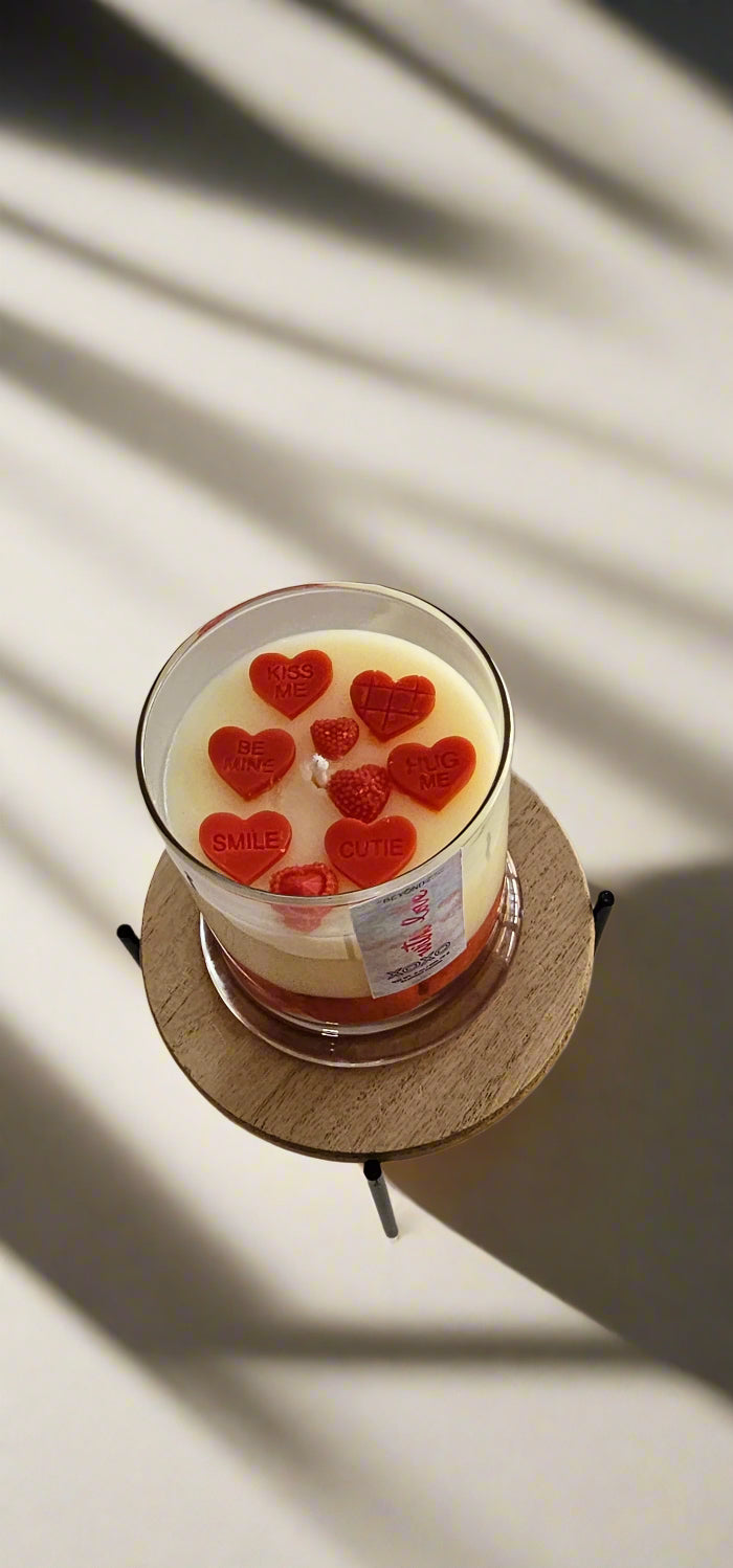 XOXO with Love Candle