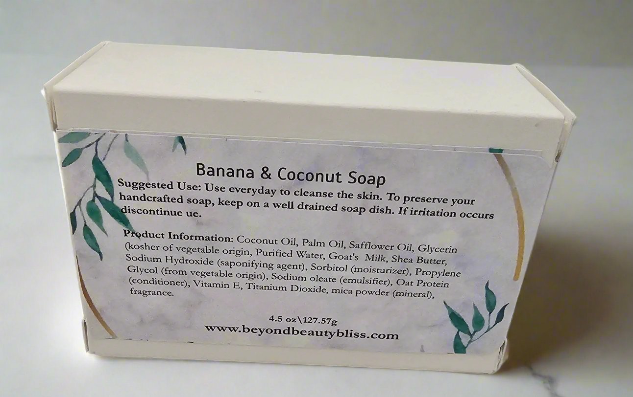 Banana & Coconut Soap